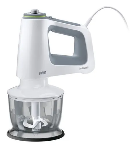 Braun MultiMix 5 HM 5137 Handmixer 750 W Grau, Weiß – Bild 3
