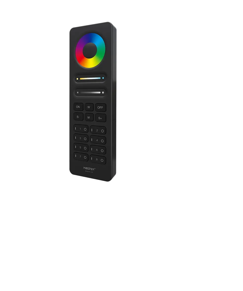 MiBoxer C8-B LED Fernbedienung 2,4GHz 8-Zonen-RGB+CCT (b) – Bild 2