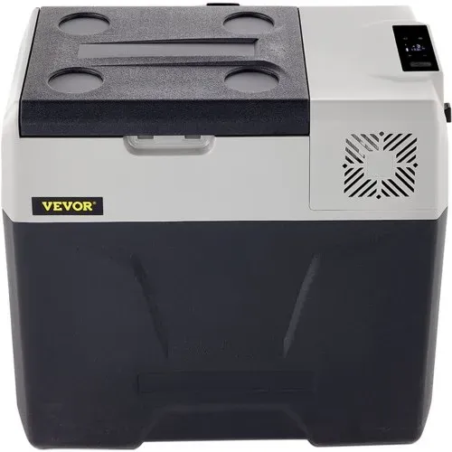 VEVOR 50L Autokühlschrank Kompressorkühlbox Edelstahl Urlaub Isolierbox Mini Kühlschrank Kühlbox Auto und Steckdose – Bild 9