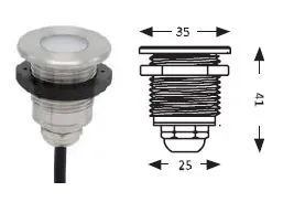 Synergy 21 LED Bodeneinbaustrahler ARGOS rund-K IP67 RGB – Bild 3