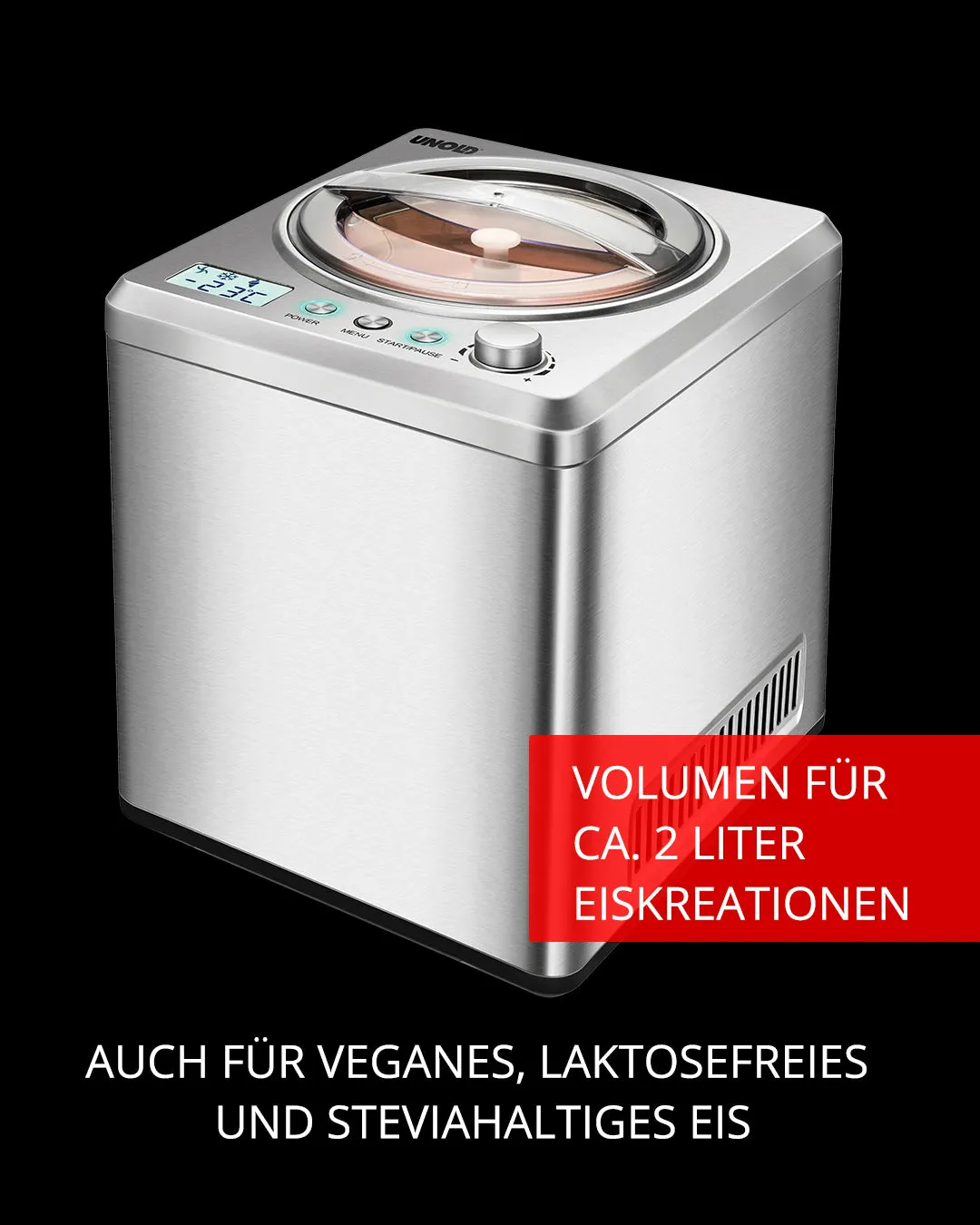 Unold EISMASCHINE Exlusiv 48872 – Bild 3