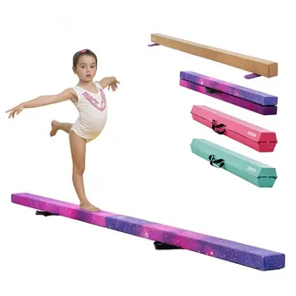 VEVOR Schwebebalken Gymnastik Kinder klappbar 2,38 m,136,1 kg belastbarer Gymnastikbalken mit rutschfesten Unterseiten, Balance Balken Balancierbalken mit Tragetasche für Fitnessstudio, Galaxy VEVOR Schwebebalken Gymnastik Kinder klappbar 2,38 m,136,1 kg belastbarer Gymnastikbalken mit rutschfesten Unterseiten, Balance Balken Balancierbalken mit Tragetasche für Fitnessstudio, Galaxy