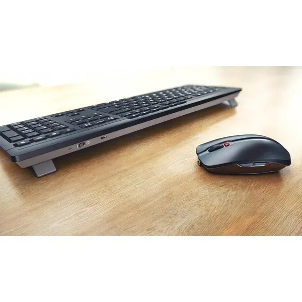 CHERRY Stream Desktop Recharge Tastatur Maus enthalten Universal RF Wireless QWERTY Englisch Schwarz – Bild 12