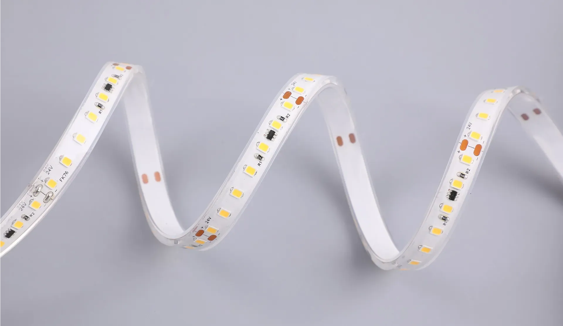 Synergy 21 LED Flex Strip 2835 - 126 WW DC24V 48W IP67+ Sauna/Wellness – Bild 3