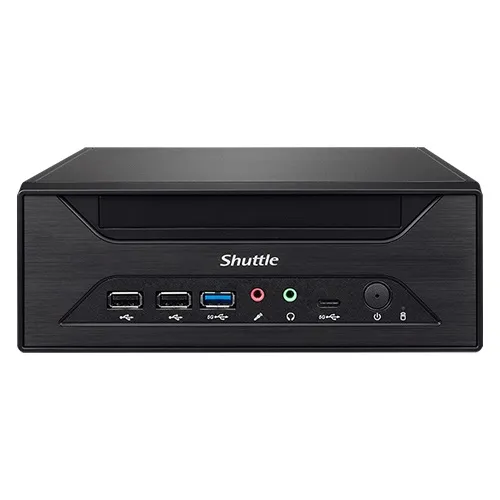 Shuttle XPC slim Barebone XH610 – S1700, Intel H610, 1xDP, 1xHDMI, 1x VGA, 2x COM (RS232), 2x LAN (2.5G and 1G), 1x slim 5.25″, 2x 3.5″, 2x M.2, 24/7 Dauerbetrieb Shuttle XPC slim Barebone XH610 – S1700, Intel H610, 1xDP, 1xHDMI, 1x VGA, 2x COM (RS232), 2x LAN (2.5G and 1G), 1x slim 5.25″, 2x 3.5″, 2x M.2, 24/7 Dauerbetrieb