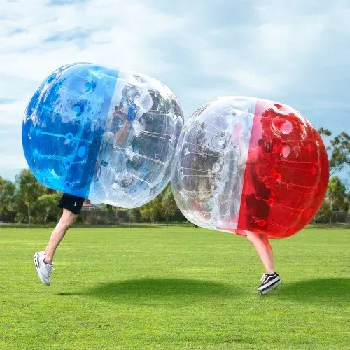VEVOR aufblasbare Bumper BallS 2er-Pack 1,5m Sumo-Zorb-Bälle für Jugendliche und Erwachsene – Bild 7