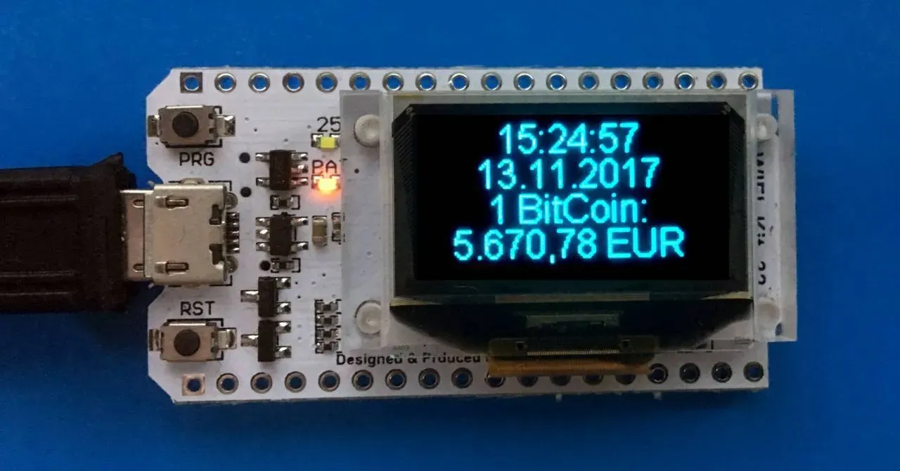 ALLNET 4duino IoT WLAN Display - ESP32 Modul mit 4 Zeilen Display – Bild 2
