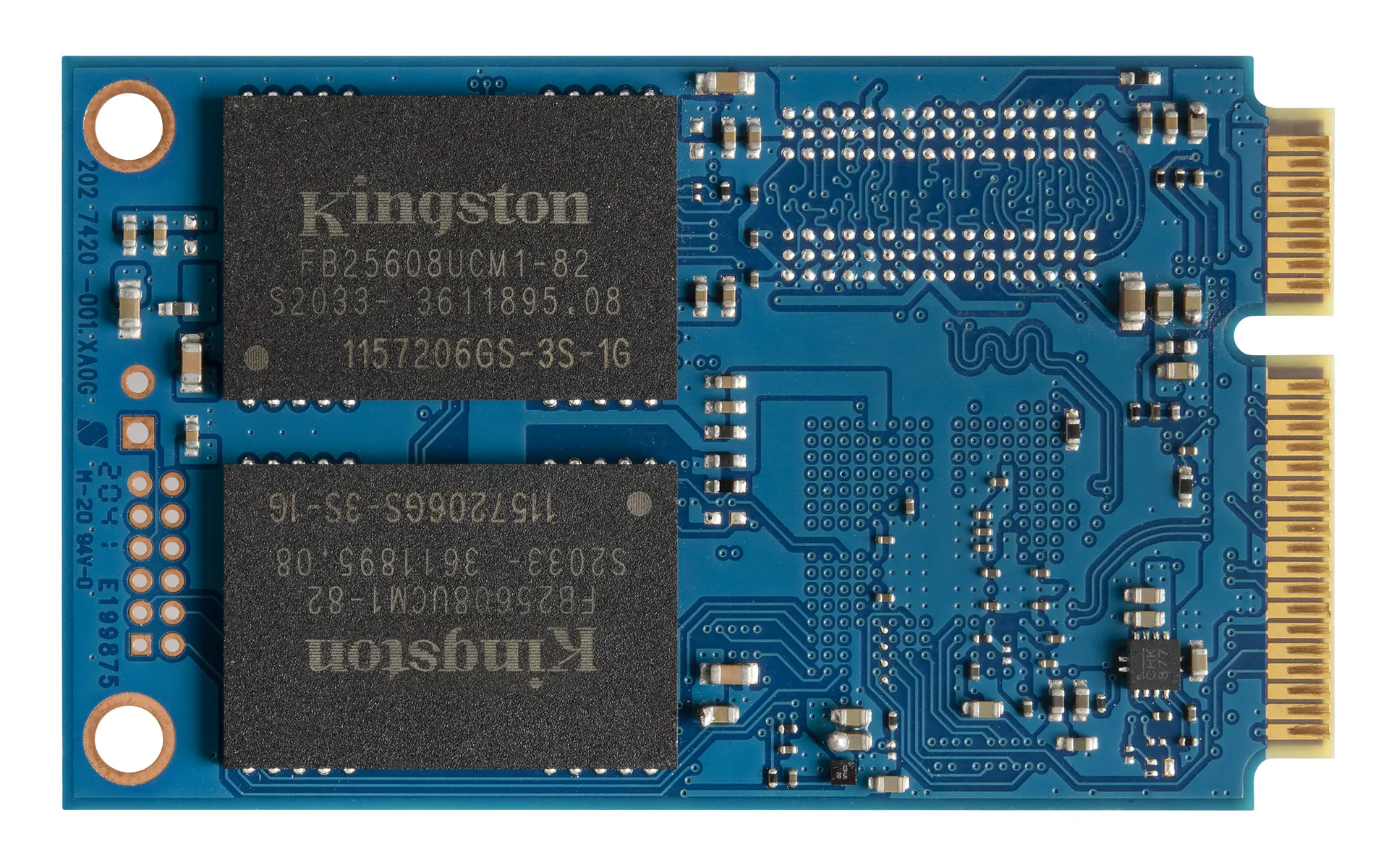 Kingston Technology 256G SSD KC600 SATA3 mSATA – Bild 2