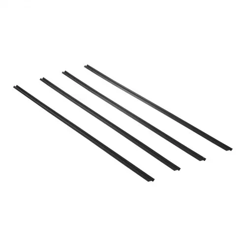 VEVOR Sichtschutzlamellen 1740 mm, einwandige vertikale Lamellen mit Bodenverriegelung für Maschendrahtzäune, hochdichte HDPE-Maschendrahtlamellen, ideal für Garten, Bauernhof, Sportplatz (schwarz) – Bild 10