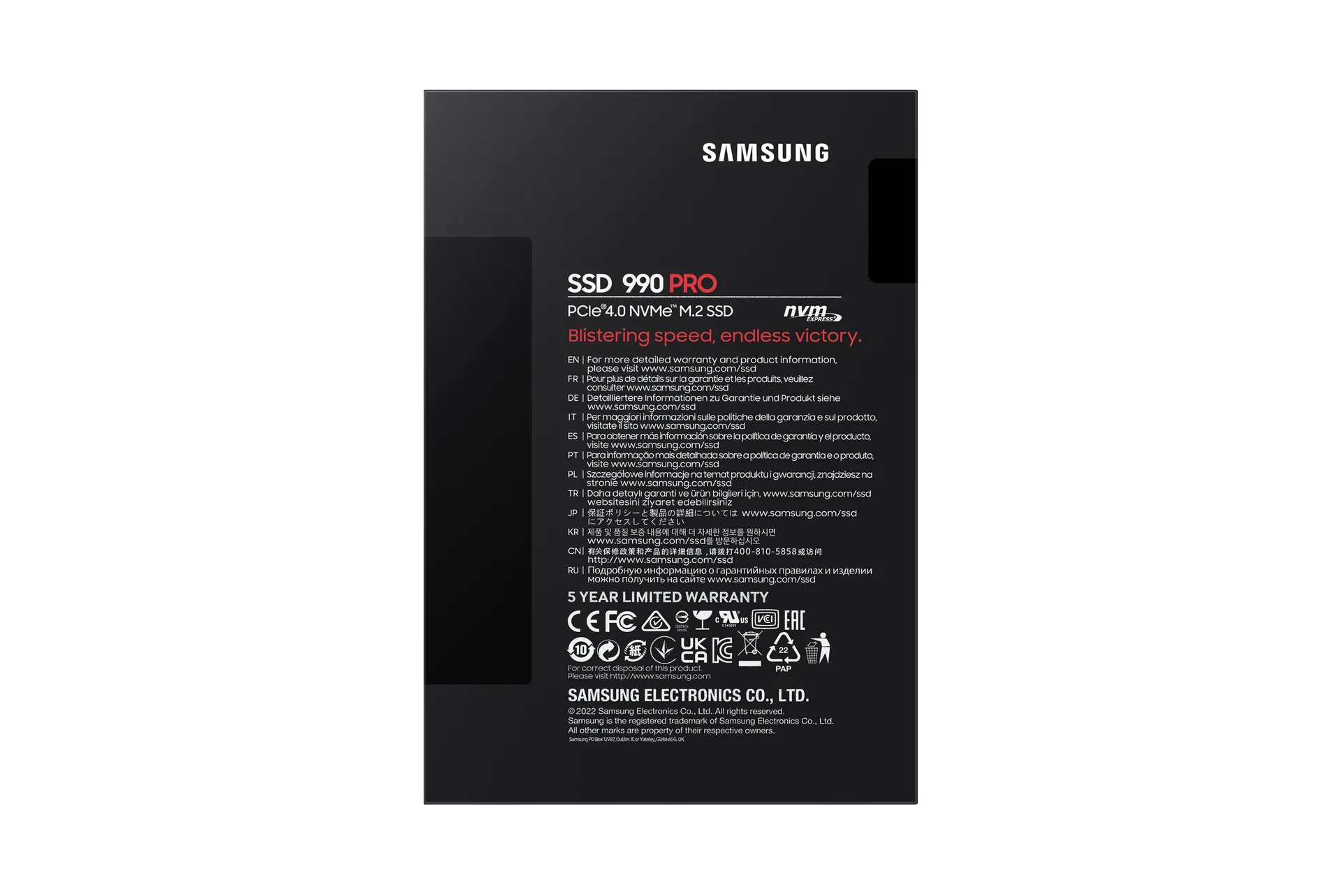 Samsung 990 PRO 2 TB M.2 PCI Express 4.0 NVMe V-NAND MLC – Bild 6