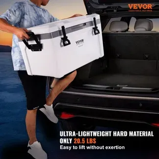 VEVOR Passive Kühlbox Eisbox 57,26 L, Isolierte Kühlbox Camping Thermobox 45-50 Dosen, Campingbox Kühlschrank mit einem Korb, Isolierung Kühlbox Tragbar, Eistruhe Cooler Multifunktional VEVOR Passive Kühlbox Eisbox 57,26 L, Isolierte Kühlbox Camping Thermobox 45-50 Dosen, Campingbox Kühlschrank mit einem Korb, Isolierung Kühlbox Tragbar, Eistruhe Cooler Multifunktional
