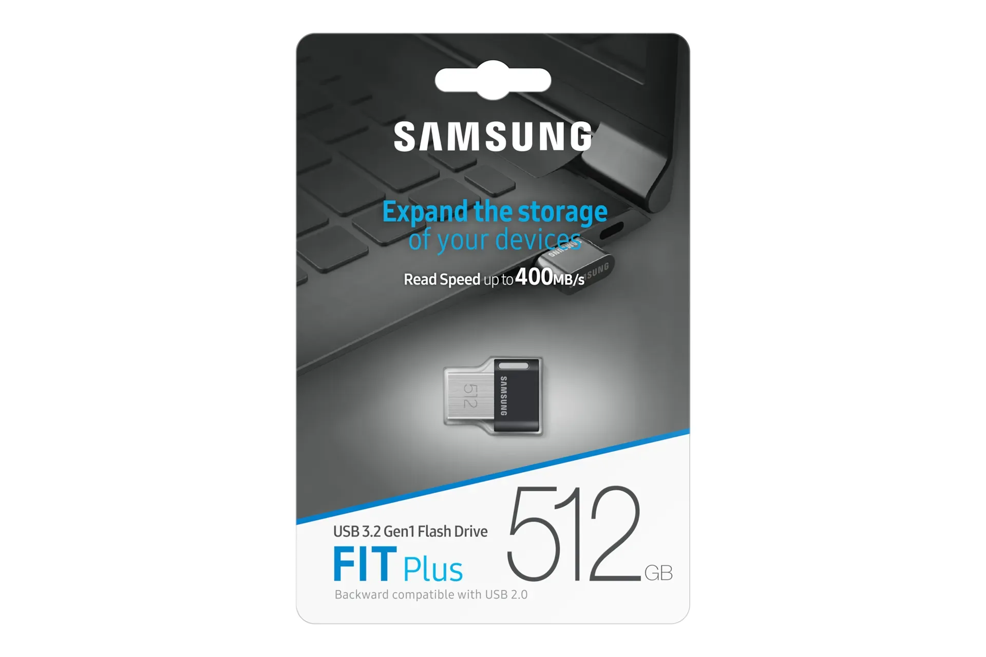 Samsung MUF-512AB USB-Stick 512 GB USB Typ-A 3.2 Gen 1 (3.1 Gen 1) Schwarz, Edelstahl – Bild 6