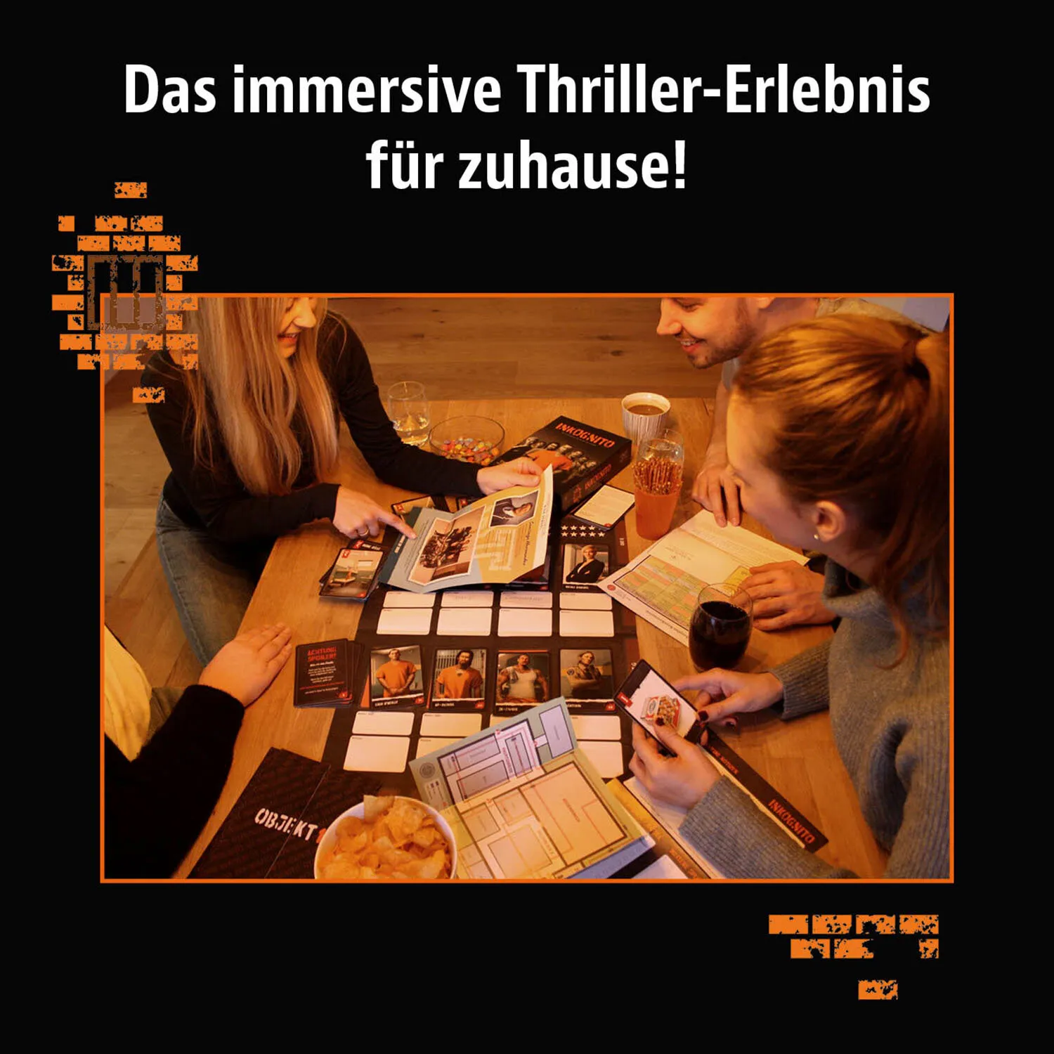 Kosmos Masters of Crime - Inkognito 150 min Brettspiel Detektiv – Bild 7