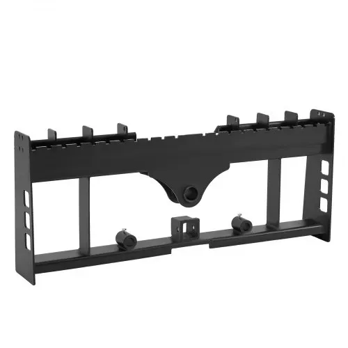 VEVOR Kompaktlader, 1814 kg Nenntragfähigkeit, 1150 mm Palettengabelrahmenaufsätze mit 50,8 mm Anhängerkupplung und Speerhülsen, passend für Lader-Traktoren mit Schnellbefestigung, nur Rahmen – Bild 10