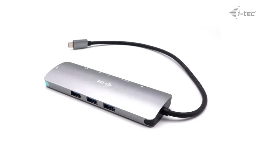i-tec Metal USB-C Nano Docking Station 4K HDMI LAN + Power Delivery 100 W – Bild 4