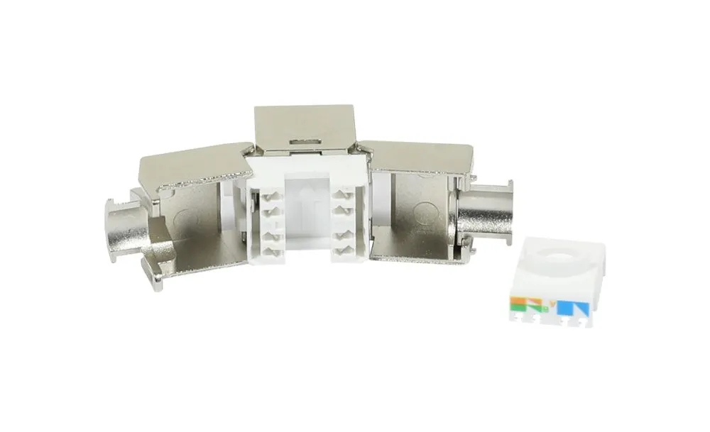 Keystone, Modul, TP-Buchse(RJ45), CAT6A, 500MHz, Slim-line, Synergy 21, – Bild 3