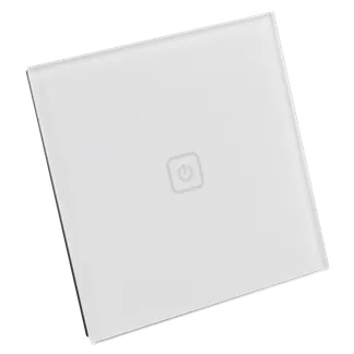 Touch Funk-Wandschalter McPower “Comfort“ max. 100m, 1-Kanal Touch Funk-Wandschalter McPower “Comfort“ max. 100m, 1-Kanal