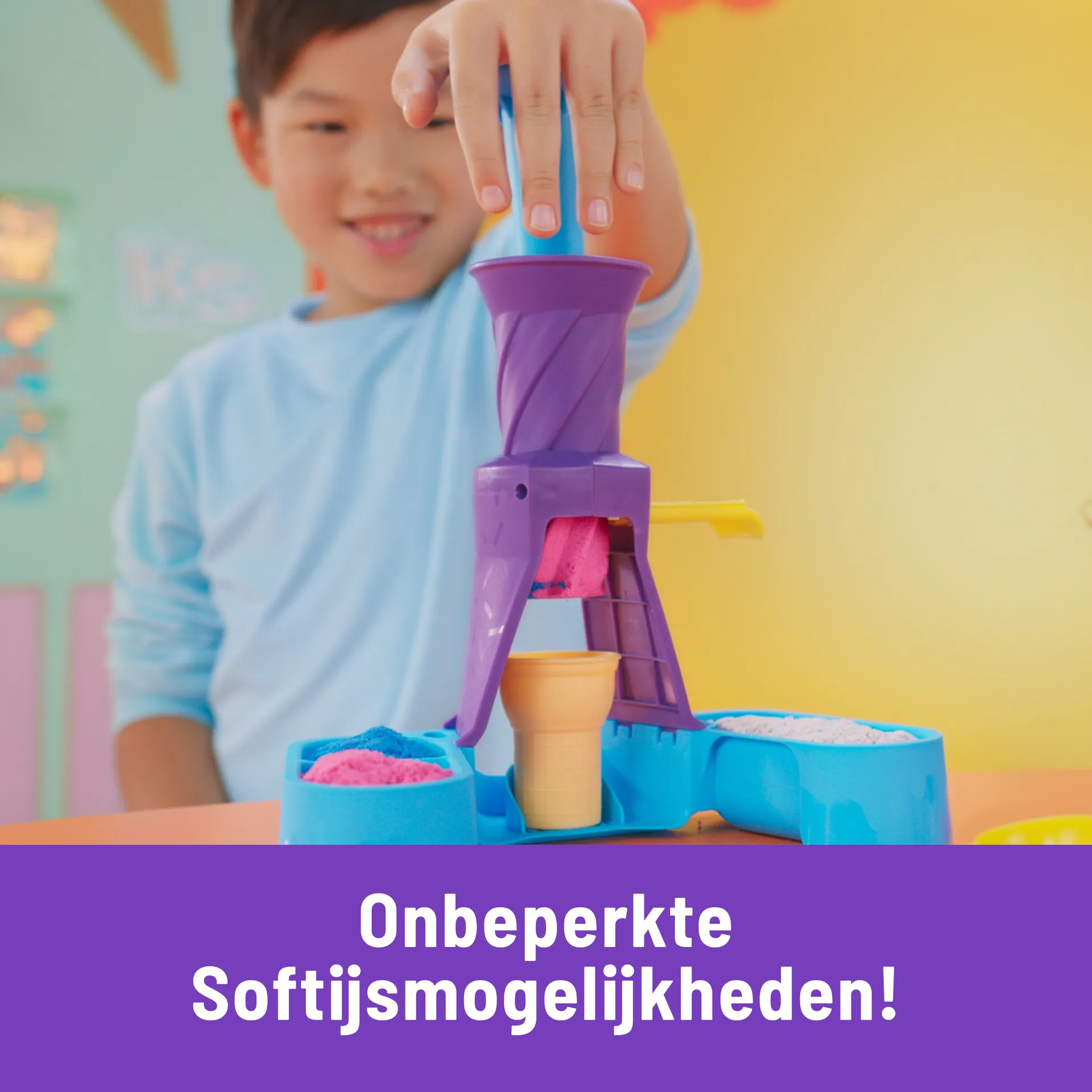 Kinetic Sand Softeis Station – Bild 2