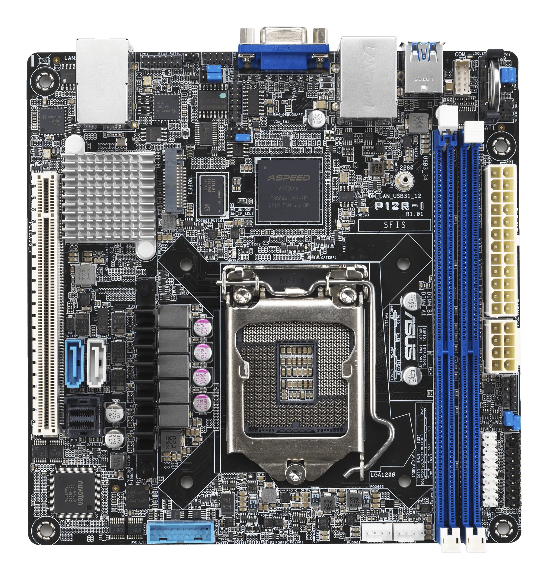 ASUS P12R-I/ASMB10 Intel C252 LGA 1200 (Socket H5) ATX – Bild 2