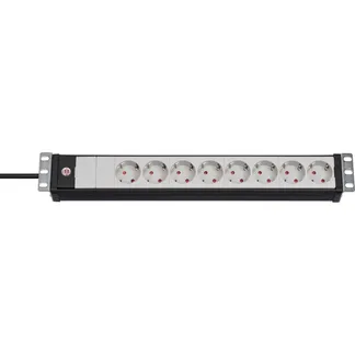 Premium-Line Steckdosenleiste 8-fach, 19″ Format Premium-Line Steckdosenleiste 8-fach, 19″ Format