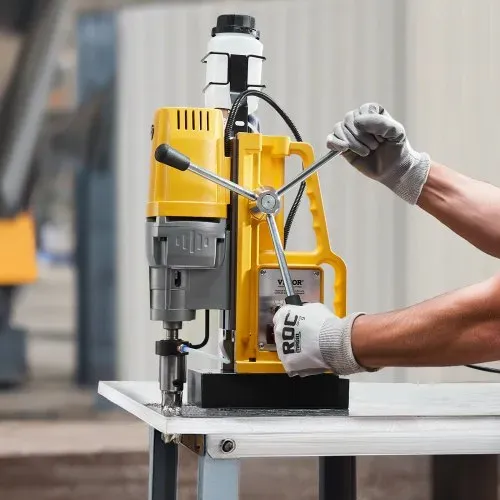 VEVOR Magnetbohrmaschine Kernbohrmaschine 1400 W 50 mm Bohrdurchmesser, 13000 N tragbare elektrische Magnetbohrmaschine, 750 U/min Drehzahl, Bohrmaschine für Metalloberflächen Industrie Heimwerker – Bild 7