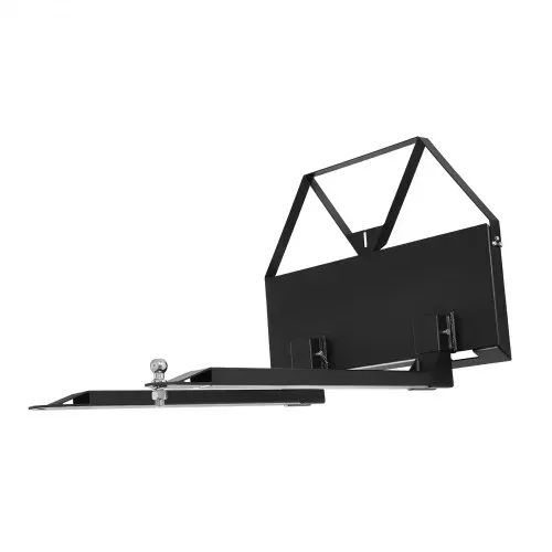 VEVOR Schnellbefestigung, 1160x145x822 mm Palettengabeln für Kompaktlader mit Rahmen, 1179 kg Traglast, Anhängerkupplungskugel 47,6 mm, Schnellkupplung, Frontlader, für Kompaktlader, Traktoren – Bild 10