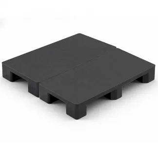 VEVOR 2x Kunststoffpaletten 1000x500x136 mm, Universale Leichtpaletten mit 1000 kg Statischer Traglast, Geschlossene Industriepaletten mit 2-Wege-Einfahrt, Bodenpaletten für Lager Garage Supermarkt VEVOR 2x Kunststoffpaletten 1000x500x136 mm, Universale Leichtpaletten mit 1000 kg Statischer Traglast, Geschlossene Industriepaletten mit 2-Wege-Einfahrt, Bodenpaletten für Lager Garage Supermarkt