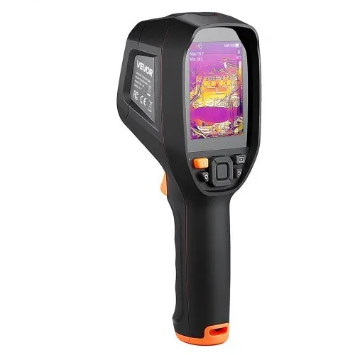 VEVOR Wärmebildkamera, TISR Superauflösung 512 x 384, Thermokamera mit 2MP visueller Kamera, 256 x 192 IR-Auflösung, 25 Hz Bildwiederholfrequenz, -20 °C bis 550 °C, 4 Bildmodi & 7 Farbpaletten – Bild 8