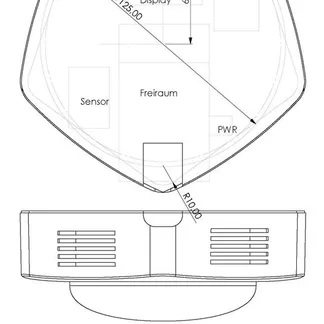 ALLNET CO2 Raumluftampel mit RGBW-LED´s / 1x MSR Sensorport / LAN (PoE) & WIFI (Netzteil) ALLNET CO2 Raumluftampel mit RGBW-LED´s / 1x MSR Sensorport / LAN (PoE) & WIFI (Netzteil)