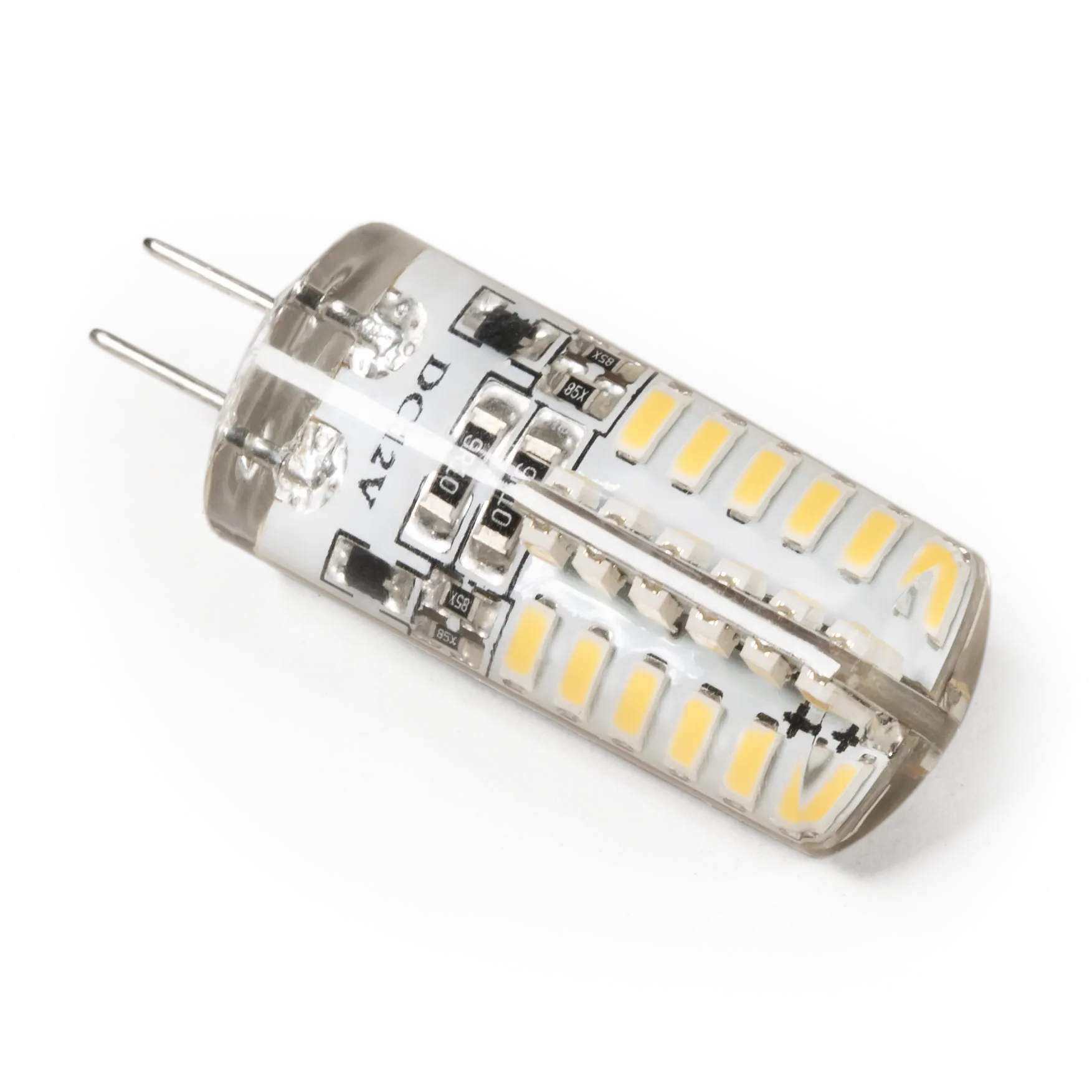 LED-Stiftsockellampe McShine “Silicia“, G4, 2,3W, 230lm, 2700K, warmweiß LED-Stiftsockellampe McShine “Silicia“, G4, 2,3W, 230lm, 2700K, warmweiß