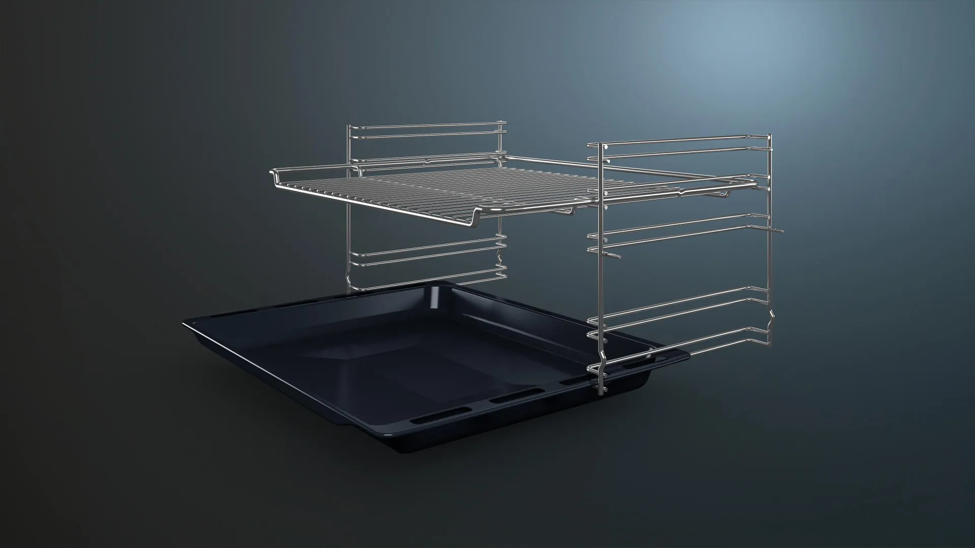 Siemens iQ100 HB013FBB1 Backofen 66 l Schwarz – Bild 3