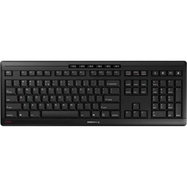 Contour Design Stream Wireless Tastatur Universal RF kabellos + USB QWERTY US International Schwarz Contour Design Stream Wireless Tastatur Universal RF kabellos + USB QWERTY US International Schwarz