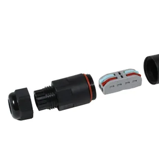 Synergy 21 Outdoor Kabelverbinder IP68 1:1 mit 2fach Klemme Synergy 21 Outdoor Kabelverbinder IP68 1:1 mit 2fach Klemme