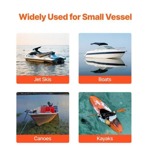 VEVOR Sand Bootsanker mit Spike Gleitanker, verzinkter Kohlenstoffstahl Bootsanker, Flachwasser-Strandanker, zur Sicherung von Jetskis, PWCs, Pontonkajaks an Stränden und Sandbänken – Bild 2