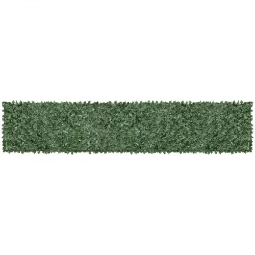 VEVOR Sichtschutzzaun 990x5020mm künstlicher grüner Wandschirm Efeuzaun mit Netzgeweberückseite und verstärkter Verbindung, künstliche Hecken mit Weinblättern als Dekoration für Garten Hof Balkon – Bild 8