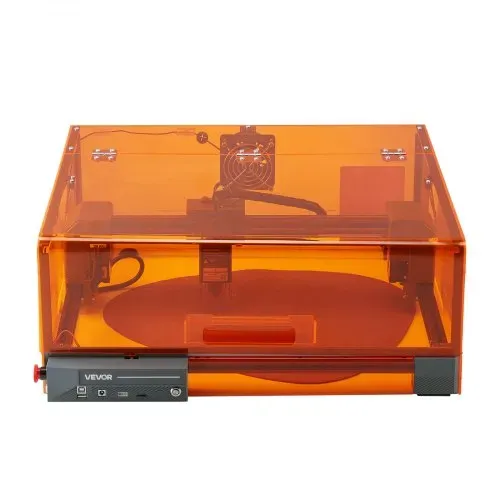 VEVOR Lasergravierer, 10 W, Lasergravur- & Schneidemaschine mit Gehäuse, Laserschneider, Graviermaschine, 300x300 mm Arbeitsbereich, 7000 mm/min, für Holz, Leder, Glas, bestimmte Metalle, Klasse 1 – Bild 9