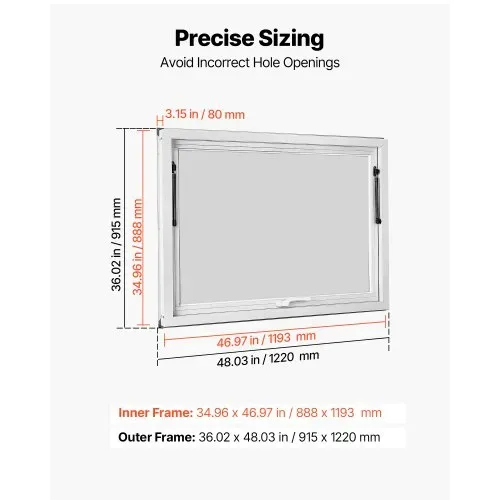 VEVOR Verkaufsfenster 1220 x 915 x 80 mm Konzessionsfenster Servicefenster für Imbisswagen und Verkaufsstände, bis 85° Aufklappbar, Aluminiumlegierungsrahmen, mit Verkaufsklappe und Regenschutz VEVOR Verkaufsfenster 1220 x 915 x 80 mm Konzessionsfenster Servicefenster für Imbisswagen und Verkaufsstände, bis 85° Aufklappbar, Aluminiumlegierungsrahmen, mit Verkaufsklappe und Regenschutz