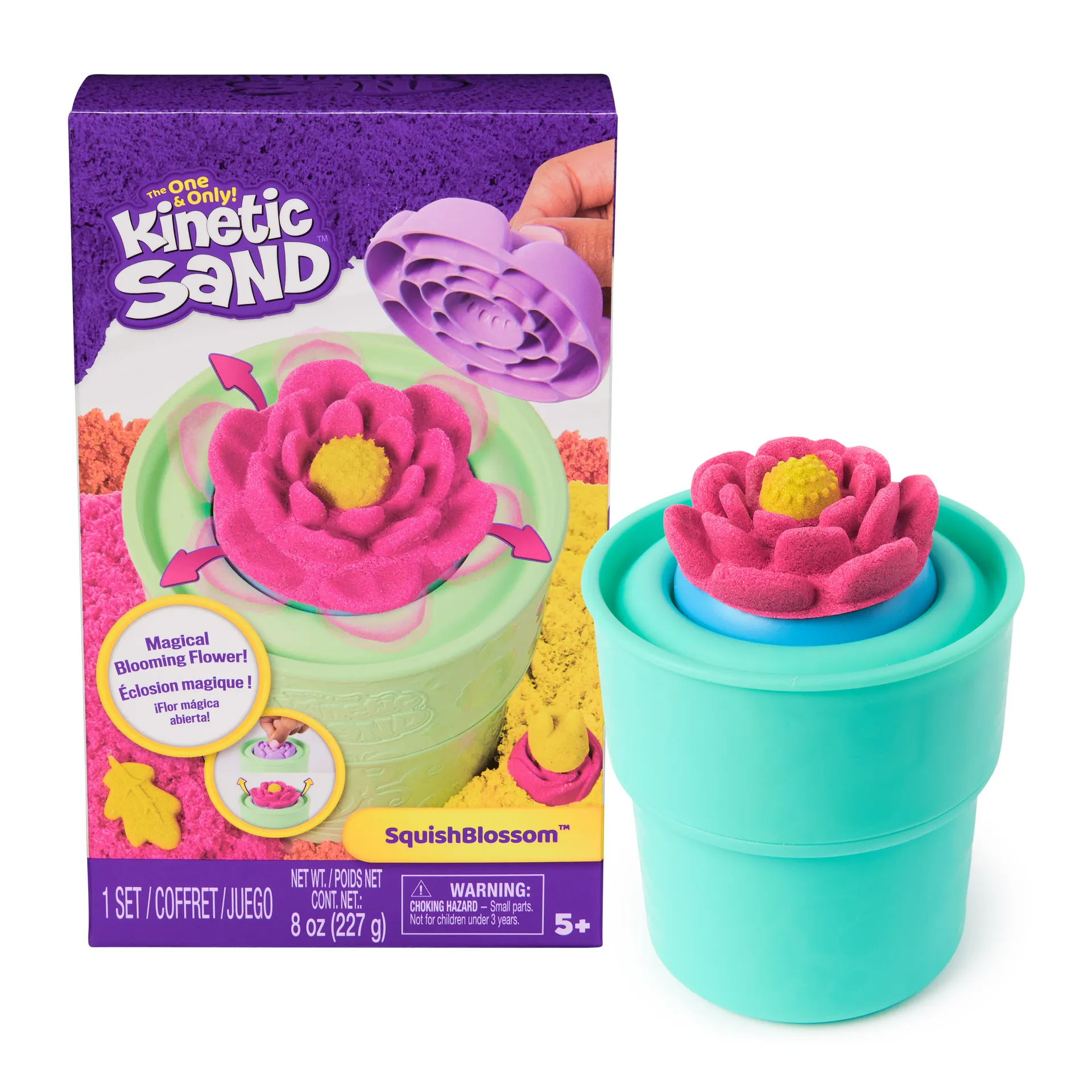 Kinetic Sand Squish Blumen Set Kinetic Sand Squish Blumen Set