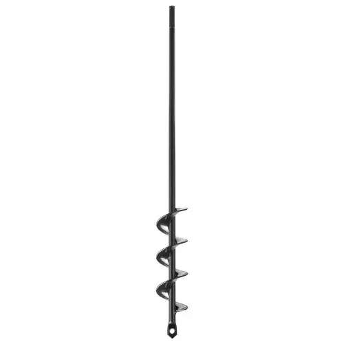 VEVOR Erdbohrer für Bohrmaschine, 40 x 420 mm Gartenbohrer aus Q235-Stahl, für 3/8-Zoll-Sechskant-Bohrer, Pfahlbohrer, Durchlässenbohrer, Grabungswerkzeug zum Pflanzen und Bohren – Bild 8