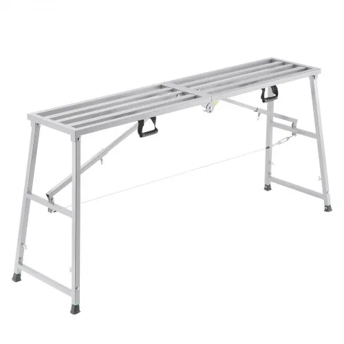 VEVOR Arbeitsplattform 900-1500 mm, zusammenklappbare Trittleiter aus legiertem Stahl, tragbare Arbeitsbühne, Tragkraft 400 kg, Trittbank Hocker zum Malen von Trockenbauwänden, Reinigen, Waschen VEVOR Arbeitsplattform 900-1500 mm, zusammenklappbare Trittleiter aus legiertem Stahl, tragbare Arbeitsbühne, Tragkraft 400 kg, Trittbank Hocker zum Malen von Trockenbauwänden, Reinigen, Waschen