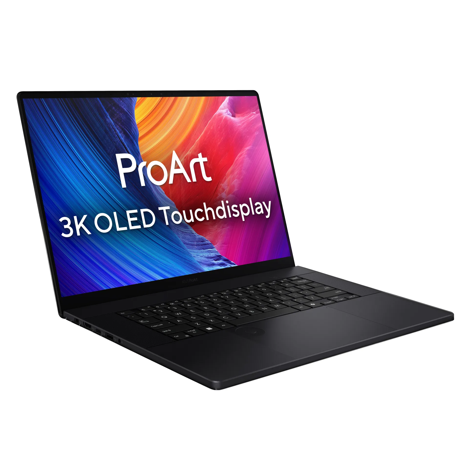 ASUS ProArt P16 H7606WM-RJ075W Copilot+ PC AMD Ryzen AI 9 HX 370 Laptop 40,6 cm (16") Touchscreen WQXGA+ 32 GB LPDDR5x-SDRAM 1 TB SSD NVIDIA GeForce RTX 5060 Wi-Fi 7 (802.11be) Windows 11 Home Deutsch Schwarz – Bild 2