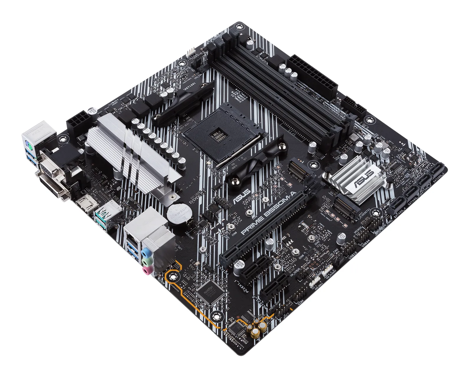 ASUS Prime B550M-A/CSM AMD B550 Sockel AM4 micro ATX – Bild 4