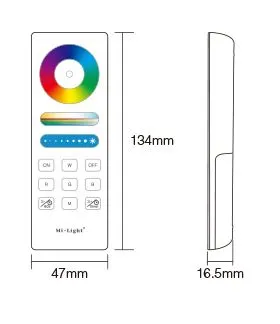 MiBoxer FUT088 LED Fernbedienung RGB-WW (RGB-CCT) 1 Zonen – Bild 3