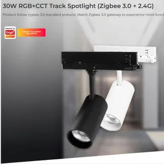 MiBoxer TS5-30B-ZR LED Track Spotlight 30W RGB-WW (RGB-CCT) Zigbee 3.0 + 2.4G schwarz MiBoxer TS5-30B-ZR LED Track Spotlight 30W RGB-WW (RGB-CCT) Zigbee 3.0 + 2.4G schwarz