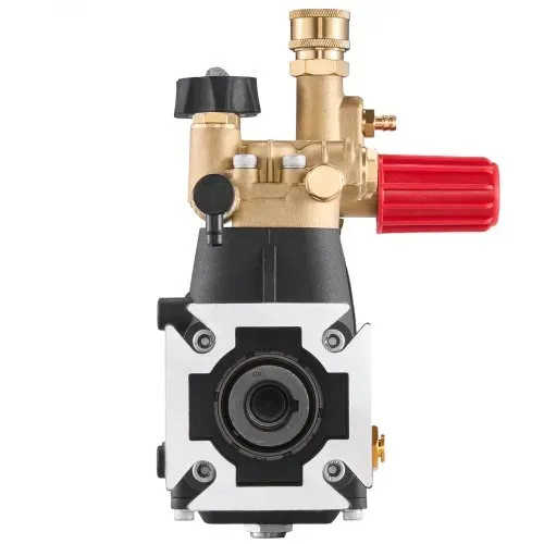 VEVOR Hochdruckreinigerpumpe, 3/4-Zoll-Welle, horizontaler Triplex-Kolben, 3300 PSI, 2,5 GPM, Ersatz-Hochdruckreinigerpumpen-Set mit 5 Düsen, bis zu 500 Stunden Dauerbetrieb, Austauschpumpe – Bild 9