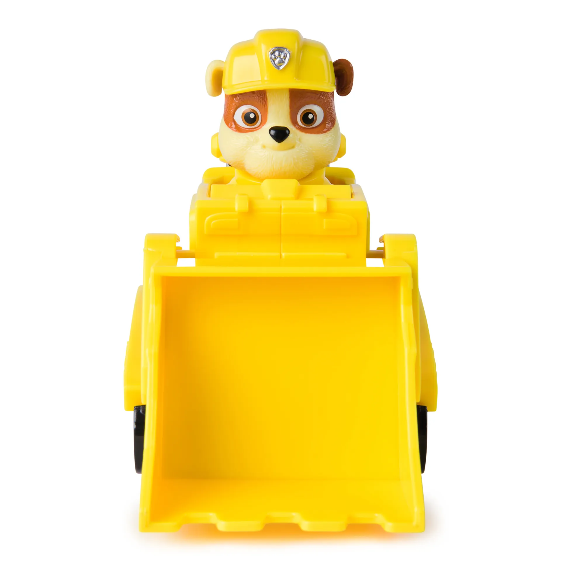 PAW Patrol - Rubble-Figur mit Bulldozer-Baufahrzeug, stabiles Basis-Fahrzeug (2025), authentisches Spielzeug zur Serie für Kinder ab 3 Jahren – Bild 7