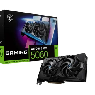 MSI GeForce RTX 5060 8G GAMING OC NVIDIA 8 GB GDDR7 MSI GeForce RTX 5060 8G GAMING OC NVIDIA 8 GB GDDR7