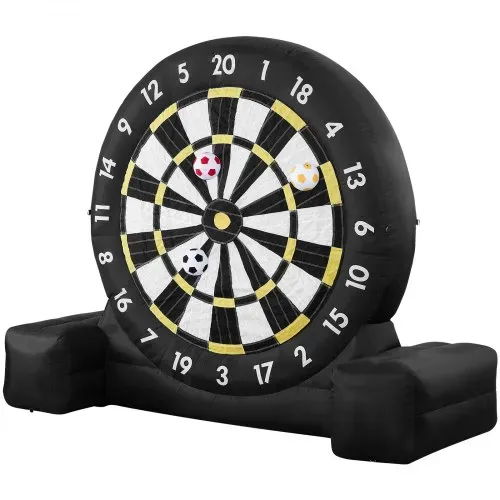VEVOR aufblasbare Fußball-Dartboard Fußball Dartscheibe Spiel (3,05 m Höhe), riesiges Kick-Darts-Spiel mit Aufbewahrungstasche & Luftpumpe für einfachen Transport, Gartenspiele Outdoor-Spiele – Bild 9