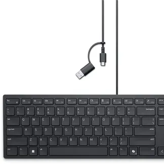 DELL Pro kabelgebundene Collaboration-Tastatur – KB525C – deutsch (QWERTZ) DELL Pro kabelgebundene Collaboration-Tastatur – KB525C – deutsch (QWERTZ)