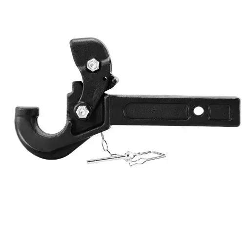 VEVOR Anhängerkupplung, 9070 kg Anhängelast, Bolzenkupplungsempfänger für 50,8 mm Anhängehaken, passend für 63,5-76,2 mm Lünettenring, schwarze Pulverbeschichtung, für verschiedene Anhänger – Bild 9